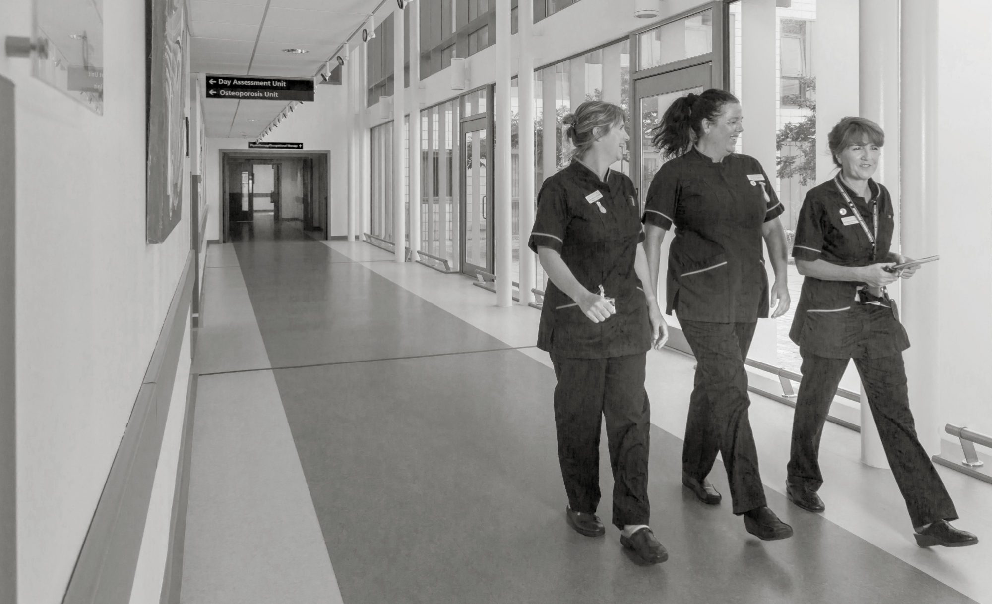 the success of the newly opened Hydrotherapy Pool is celebrated